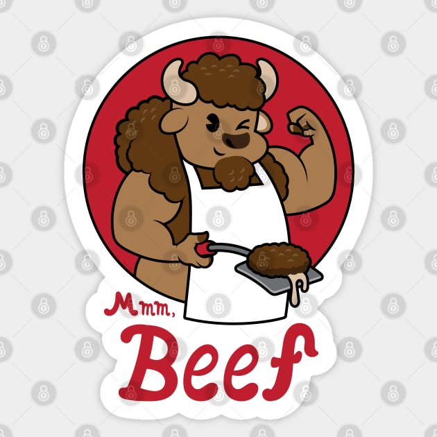 Who's Up For Burgers? Sticker by JenniferSmith